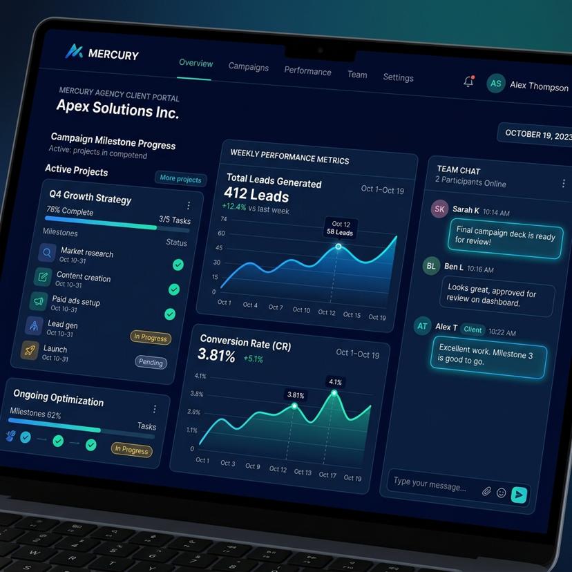 Petro B2B campaign analytics preview
